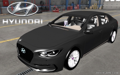 Мод "Hyundai Grandeur v2.0" для Euro Truck Simulator 2