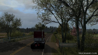 Мод "Spring Graphics Weather v1.1" для American Truck Simulator