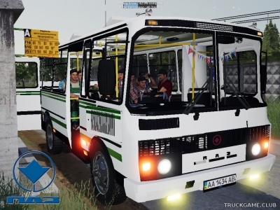 Мод "ПАЗ-3205" для Farming Simulator 2019