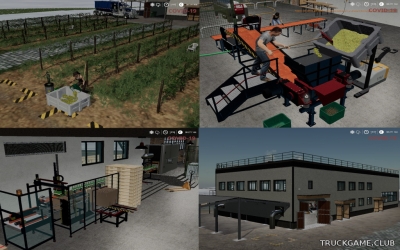Мод "Placeable Vineyard" для Farming Simulator 2019