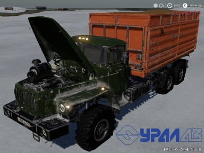 Мод "Урал-4320-60/5557" для Farming Simulator 2019