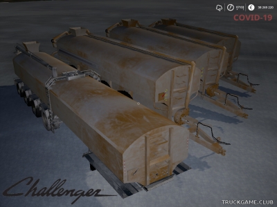 Мод "Challenger Slurry Pack" для Farming Simulator 2019