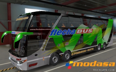 Мод "Modasa Zeus III 8x2" для Euro Truck Simulator 2