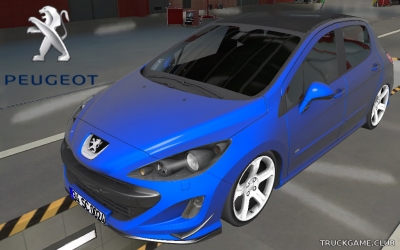 Мод "Peugeot 308 2010" для Euro Truck Simulator 2
