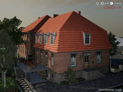 Мод "Placeable Manor House" для Farming Simulator 2019