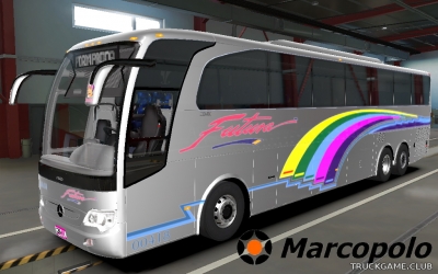 Мод "Marcopolo Multego FL" для Euro Truck Simulator 2