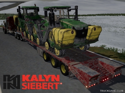 Мод "Kalyn Siebert DropDeck" для Farming Simulator 2019