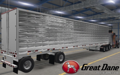 Мод "Owned Great Dane Chrome Spread" для American Truck Simulator
