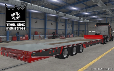 Мод "Owned TrailKing Dove Tail" для American Truck Simulator