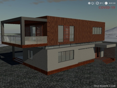 Мод "Placeable Modern House" для Farming Simulator 2019