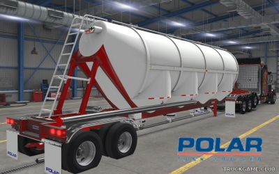 Мод "Owned Polar Pneumatic Dry Bulk" для American Truck Simulator