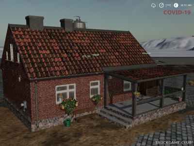 Мод "Placeable Old House" для Farming Simulator 2019