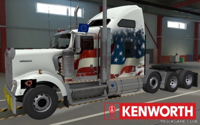 Мод "Kenworth W900B" для Euro Truck Simulator 2