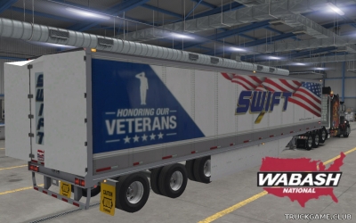 Мод "Owned Wabash Duraplate" для American Truck Simulator