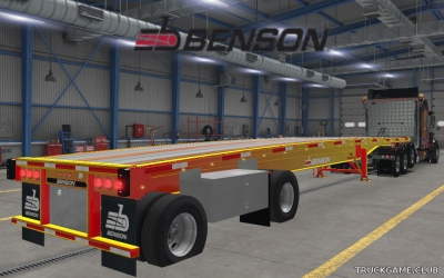 Мод "Owned Benson Flatbed" для American Truck Simulator