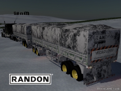Мод "Randon Rodotrem Bulk Carrier Line R" для Farming Simulator 2019