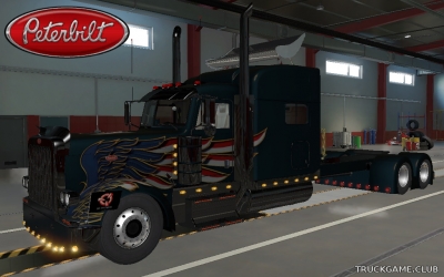 Мод "Peterbilt 389 Custom" для Euro Truck Simulator 2