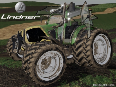 Мод "Lindner Geotrac Serie 4 FL" для Farming Simulator 2019