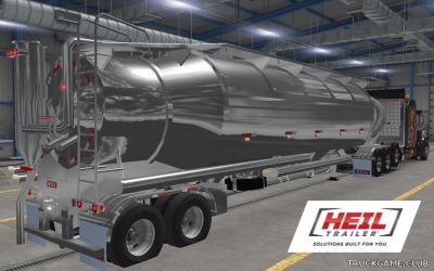 Мод "Owned Heil Superflo Pneumatic Tanker" для American Truck Simulator