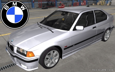 Мод "BMW 3 Compact E36" для Euro Truck Simulator 2