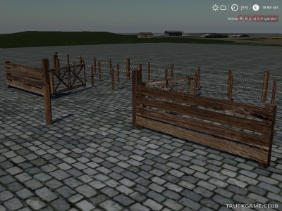 Мод "Placeable South American Fence Pack" для Farming Simulator 2019