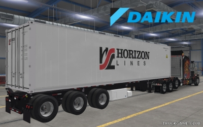 Мод "Owned Daikin Reefer Container" для American Truck Simulator