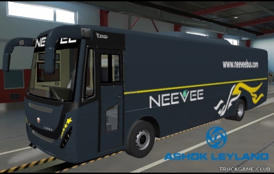 Мод "Ashok Leyland Leera" для Euro Truck Simulator 2