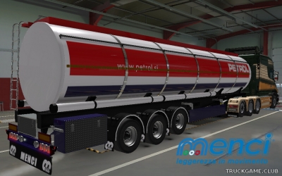 Мод "Owned Menci Cistern" для Euro Truck Simulator 2