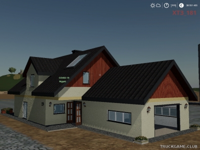 Мод "Placeable House Rolnik" для Farming Simulator 2019