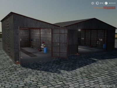 Мод "Placeable Old Metal Shed v1.1" для Farming Simulator 2019