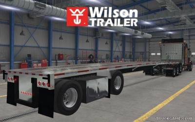 Мод "Owned Wilson Custom Flatbed" для American Truck Simulator