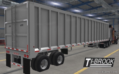 Мод "Owned Ti-Brook Scrap Tipper" для American Truck Simulator