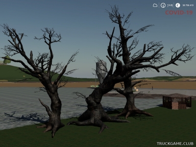Placeable Ancient Tree Pack" для Farming Simulator 2019