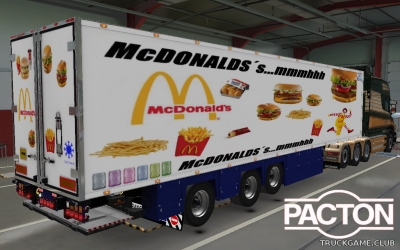 Мод "Owned Pacton Refrigerated" для Euro Truck Simulator 2