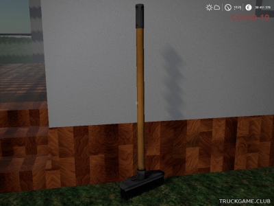 Мод "Cleaning Broom" для Farming Simulator 2019