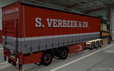 Мод "Owned Verbeek Trailer" для Euro Truck Simulator 2