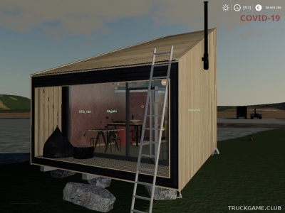 Мод "Placeable Tiny House" для Farming Simulator 2019