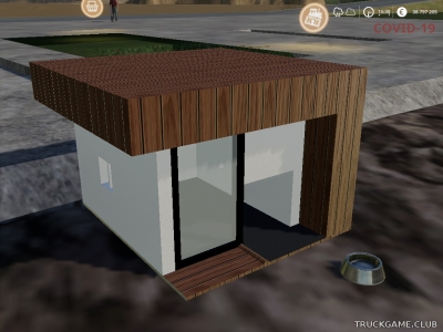 Мод "Placeable Deluxe Dog House" для Farming Simulator 2019