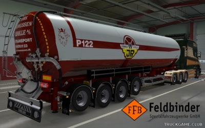 Мод "Owned Feldbinder KIP Trailer Pack v1.3.1" для Euro Truck Simulator 2