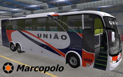 Мод "Marcopolo Paradiso G6 1200 6x2" для American Truck Simulator