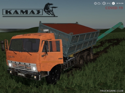 Мод "КамАЗ-55102" для Farming Simulator 2019