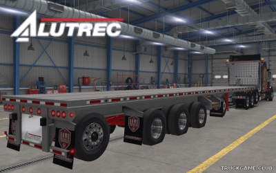 Мод "Owned Alutrec Flatbed" для American Truck Simulator