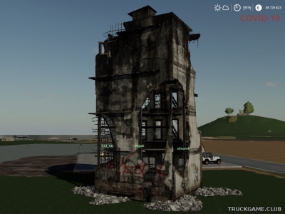 Мод "Building Ruins" для Farming Simulator 2019