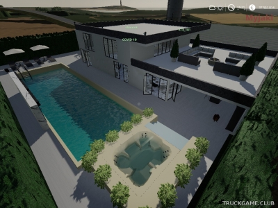 Мод "Placeable Millionaire House" для Farming Simulator 2019
