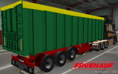 Мод "Owned Fruehauf VFK Tipper Trailer" для Euro Truck Simulator 2