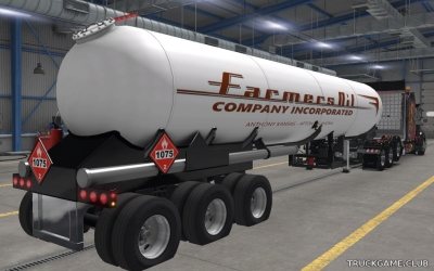 Мод "Owned LPG Tanker" для American Truck Simulator