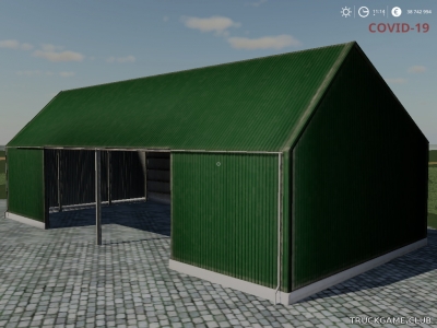 Мод "Placeable Equipment Barn" для Farming Simulator 2019