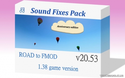 Мод "Sound Fixes Pack v20.53" для American Truck Simulator