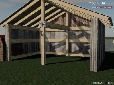 Мод "Placeable BK Shed" для Farming Simulator 2019
