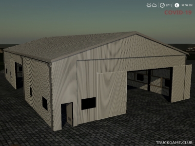 Мод "Placeable Single Door Shed" для Farming Simulator 2019